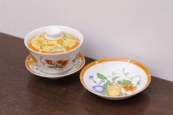 アンティーク雑貨　HERMES(エルメス)　茶碗　小皿セット(カップ)