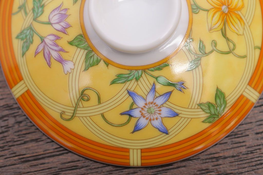 アンティーク雑貨　HERMES(エルメス)　茶碗　小皿セット(カップ)