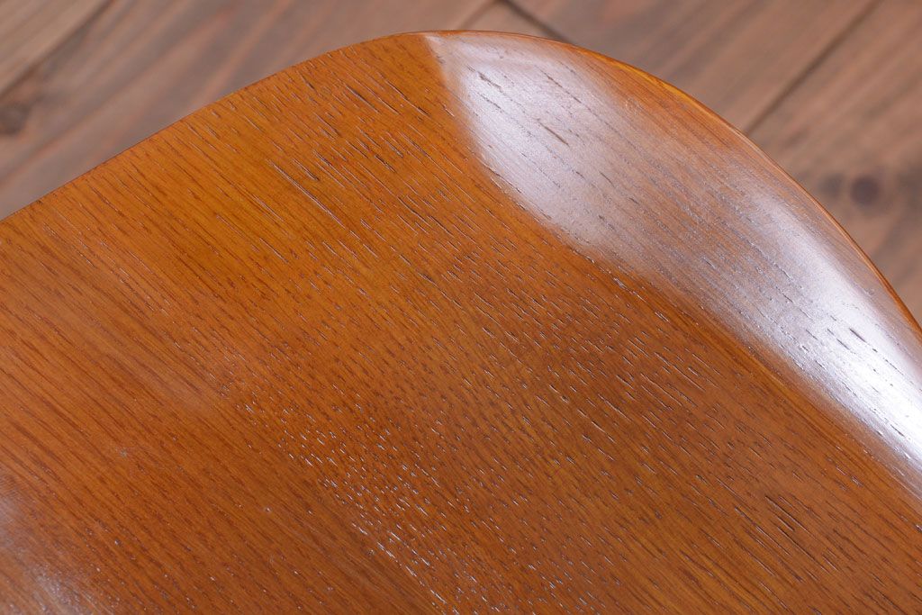 中古　柏木工　ナラ材のダイニングチェア(2)