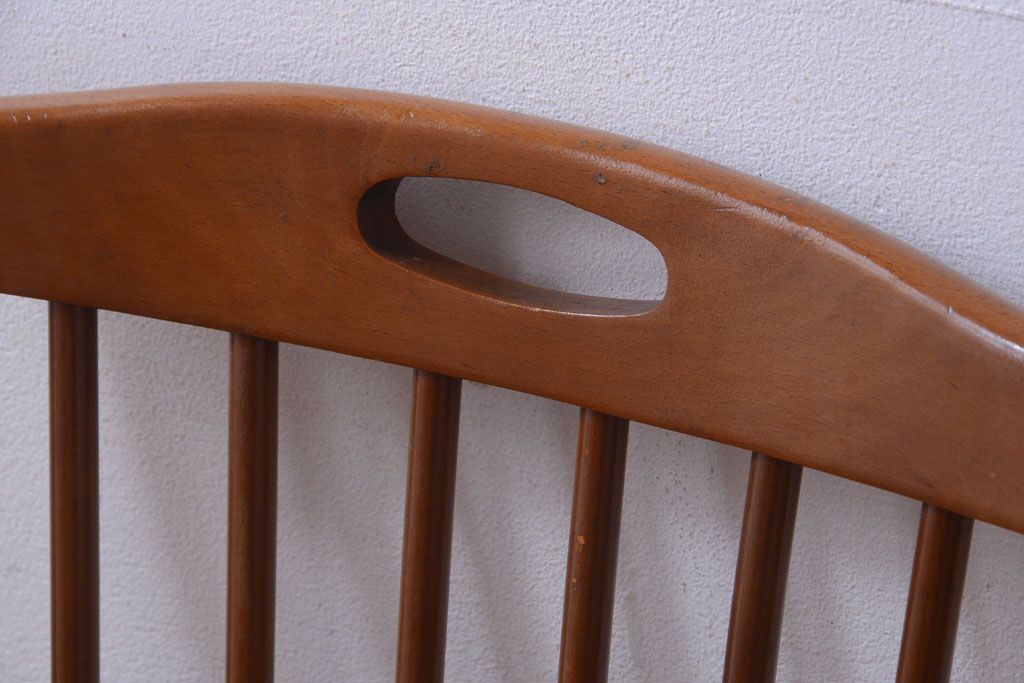 ヴィンテージ家具　ビンテージ　MATSUDA　レトロなウィンザーチェア(2)(ウインザーチェア)