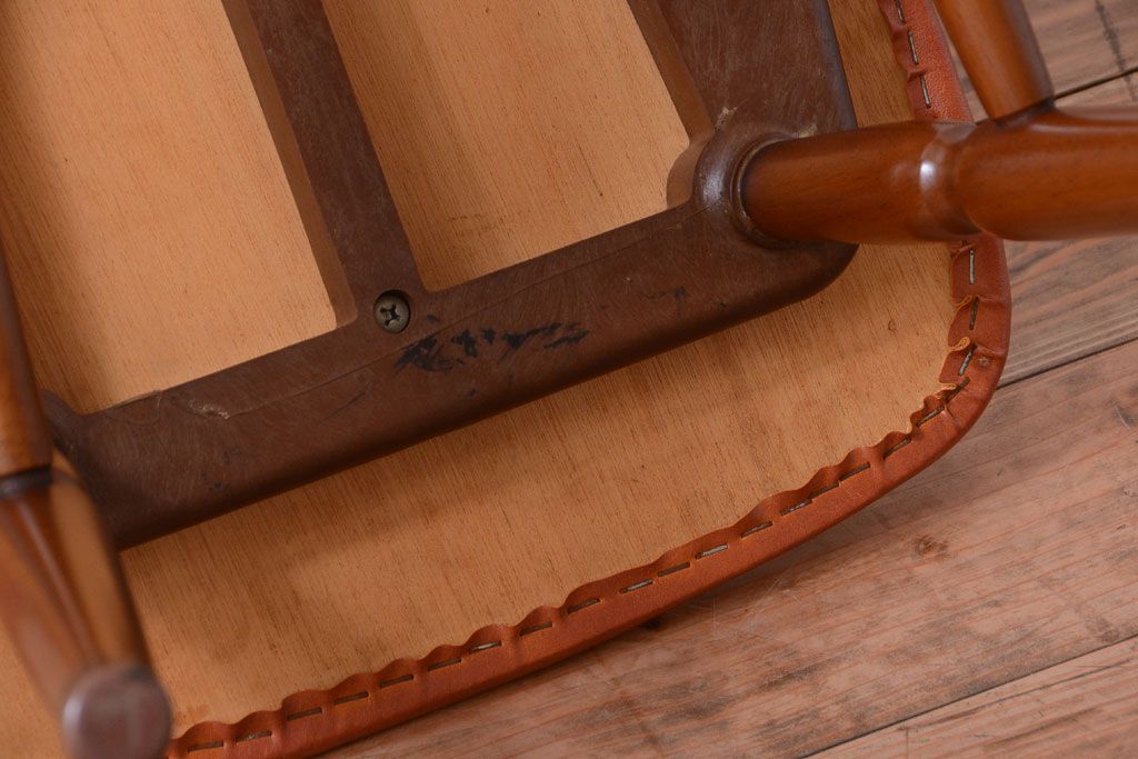 ヴィンテージ家具　ビンテージ　MATSUDA　レトロなウィンザーチェア(2)(ウインザーチェア)