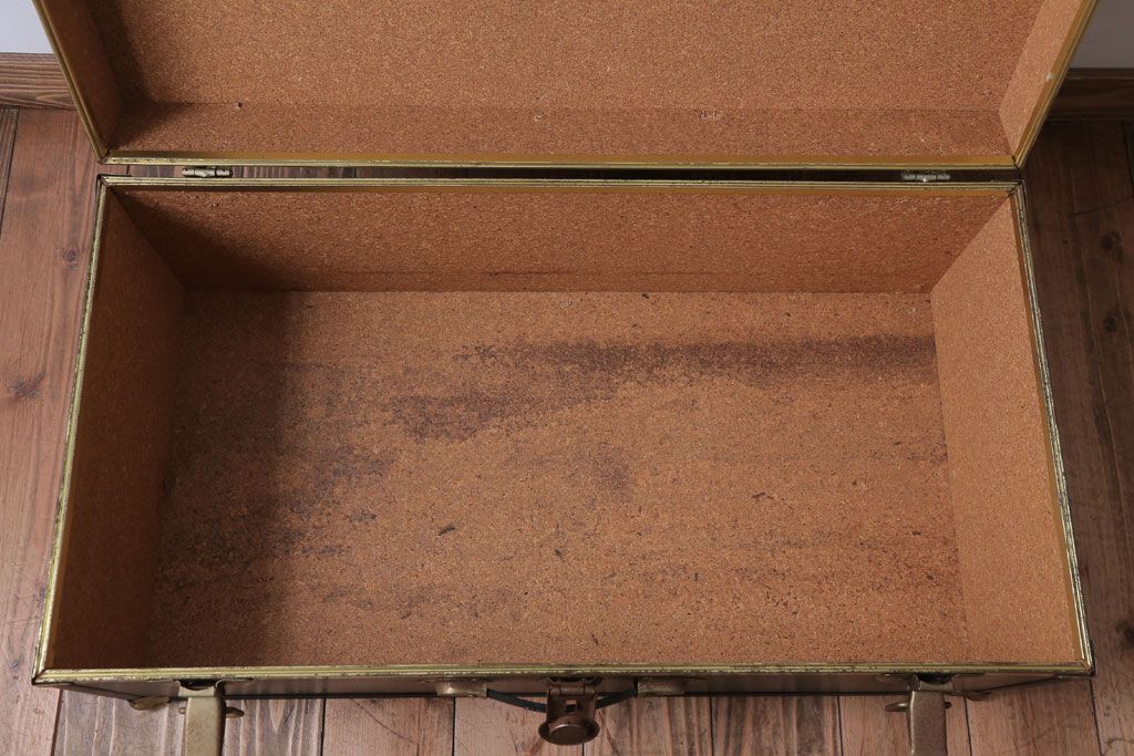 アンティーク雑貨　USビンテージ　Seward Trunk Co.(シーワード)　古いトランク
