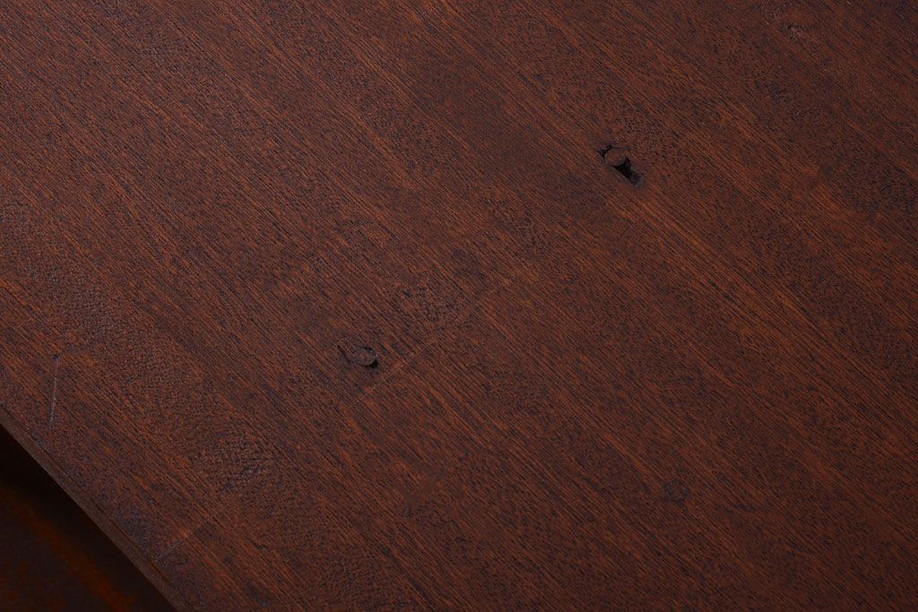 レトロ家具　昭和レトロ　大きな横型アンティークマス目棚(収納棚、飾り棚)