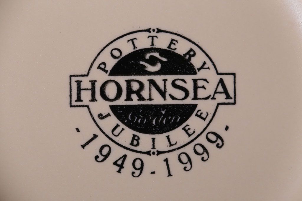 イギリスビンテージ HORNSEA(ホーンジー)　Golden Jubilee(ゴールデンジュビリー)シリーズ カップ&ソーサー4客セット