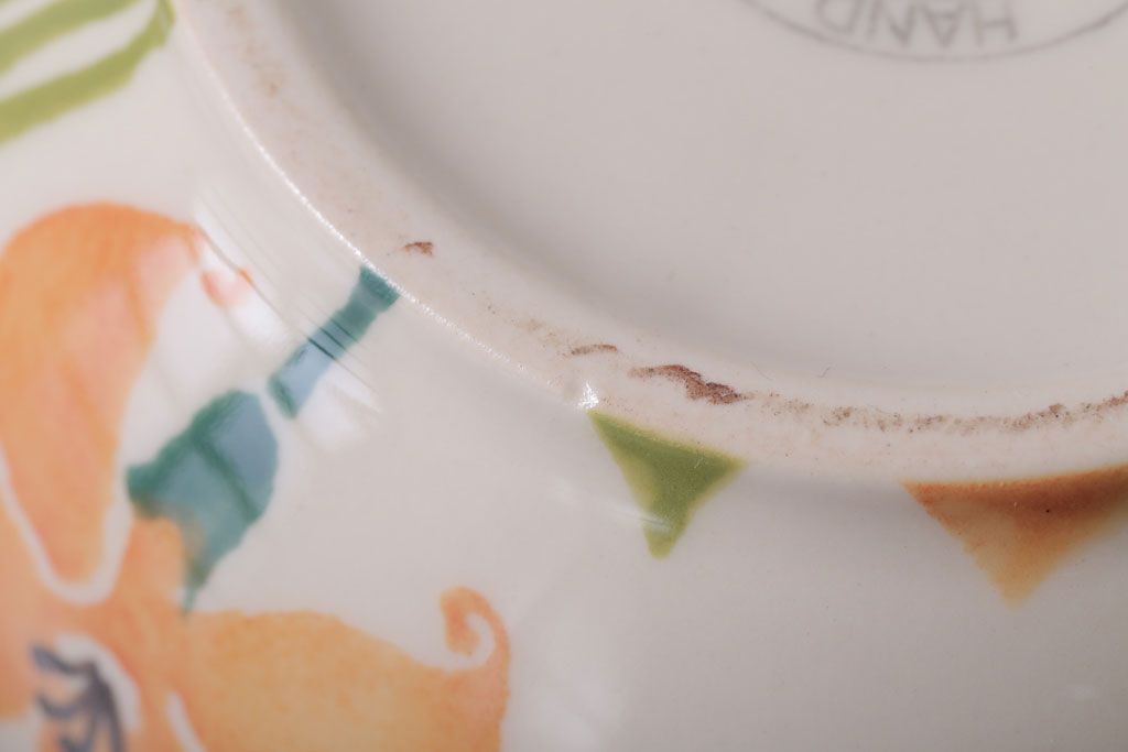 アンティーク雑貨　イギリスビンテージ　WESTFIELD ART POTTERY ポット・カップ&ソーサーなど4点(洋食器)