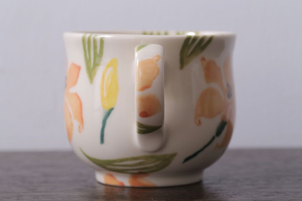 アンティーク雑貨　イギリスビンテージ　WESTFIELD ART POTTERY ポット・カップ&ソーサーなど4点(洋食器)