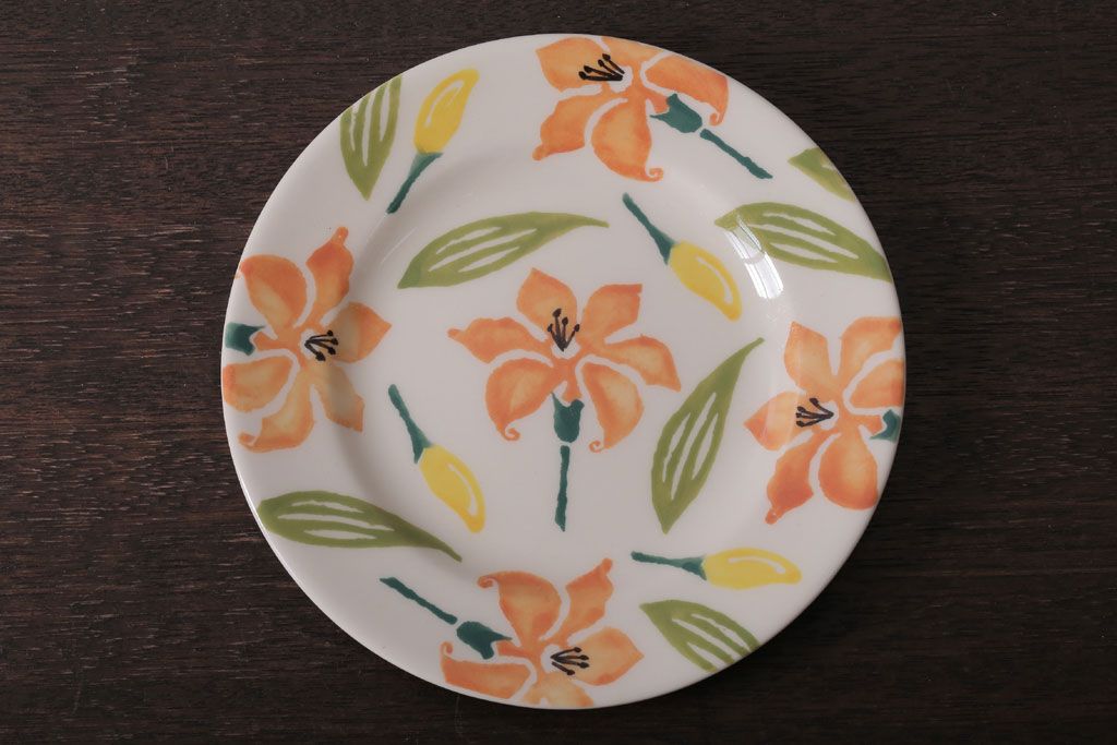 アンティーク雑貨　イギリスビンテージ　WESTFIELD ART POTTERY ポット・カップ&ソーサーなど4点(洋食器)