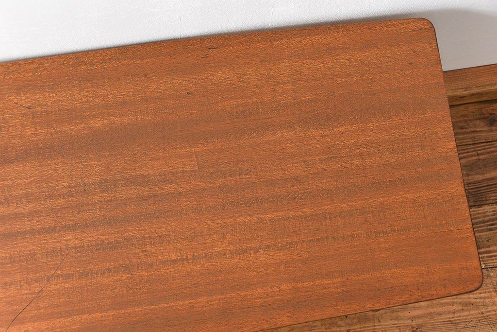ラフジュ工房オリジナル　天板一枚板!古材を使ったセンターテーブル