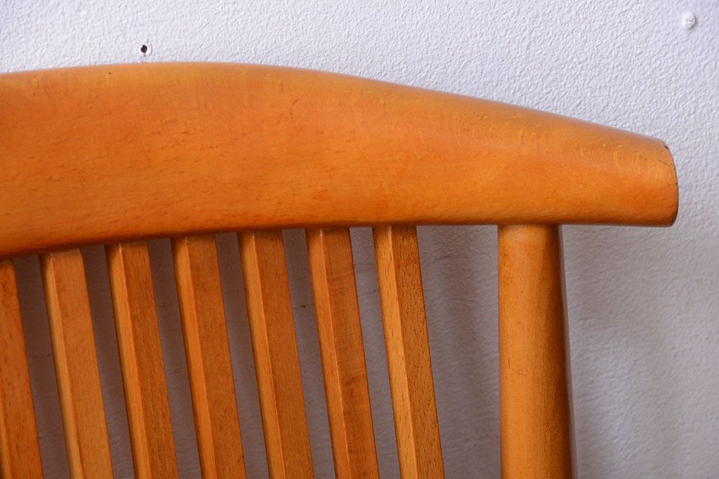 ヴィンテージ家具　飛騨産業　ビンテージキツツキ　食堂椅子(ダイニングチェア)(2)