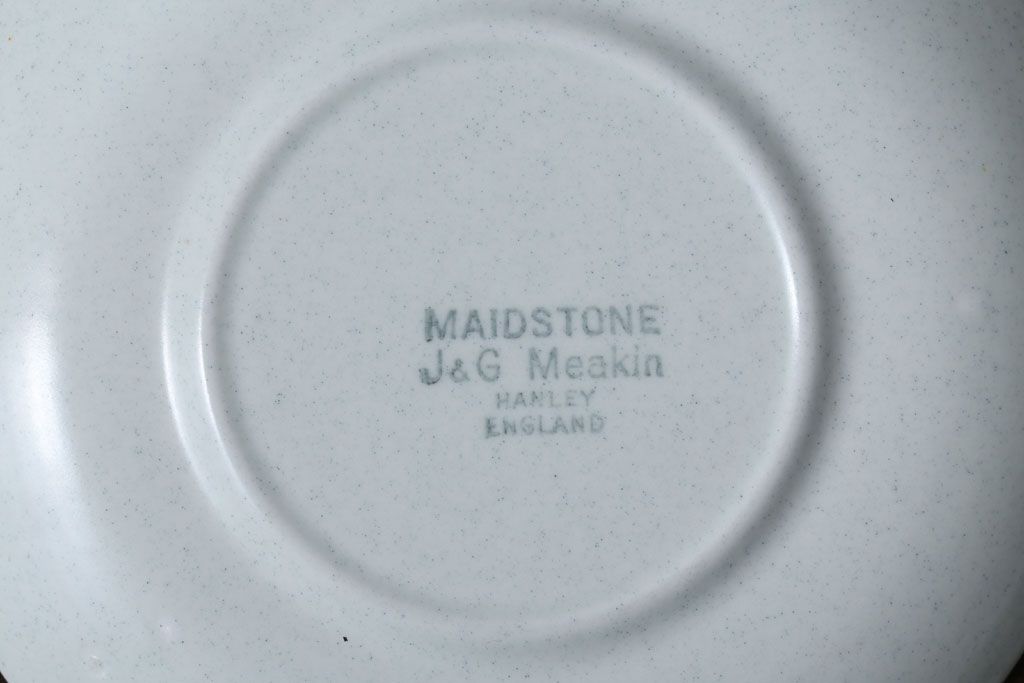 イギリスビンテージ　J&G　MEAKIN(ミーキン) TULIP TIME(チューリップタイム)シリーズ　カップ&ソーサー4客セット(洋食器)