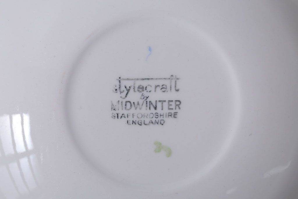 イギリスビンテージ　MIDWINTER(ミッドウィンター)　PETULA(ペトゥラ)シリーズ　カップ&ソーサー3客セット(洋食器)