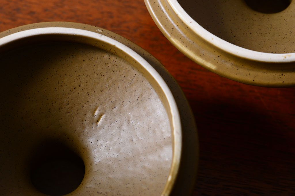 イギリスビンテージ　Palissy(パリシー)　kismet(キスメット)シリーズ　キャセロール2つセット(2)(洋食器)