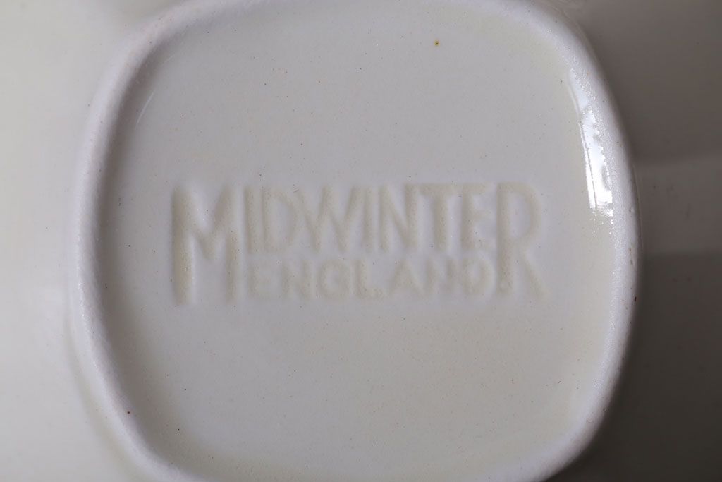 イギリスビンテージ　MIDWINTER(ミッドウィンター)　WILDGEESE(ワイルドギース)シリーズ　カップ&ソーサー3客セット(洋食器)