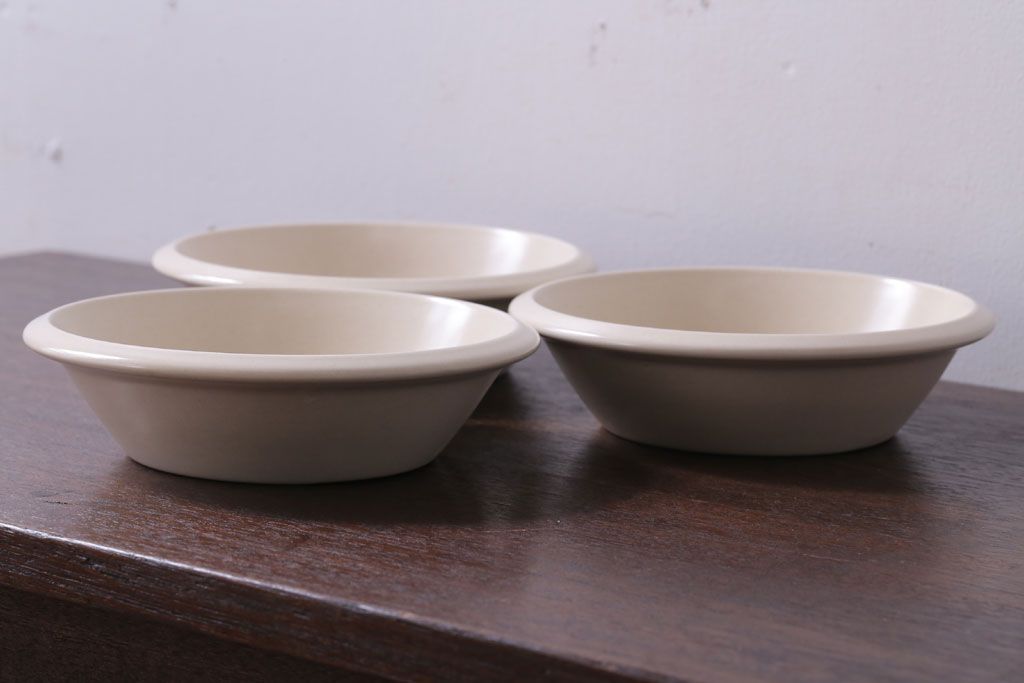 アンティーク雑貨　イギリスビンテージ　Palissy(パリシー)　kismet(キスメット)シリーズ　深皿3点セット(1)(洋食器)