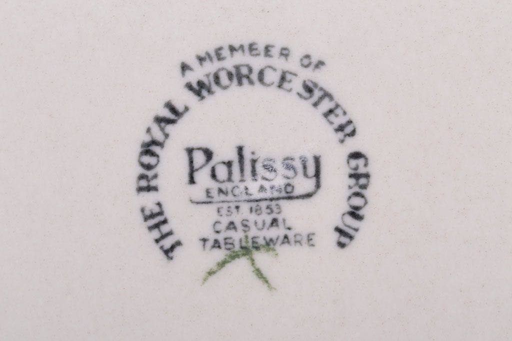 アンティーク雑貨　イギリスビンテージ　Palissy(パリシー)　kismet(キスメット)シリーズ　深皿3点セット(1)(洋食器)