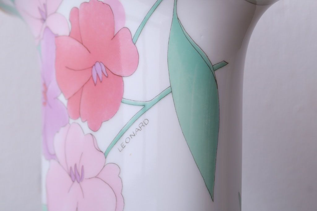 アンティーク雑貨 ビンテージ ドイツ LEONARD(レオナール) 花瓶