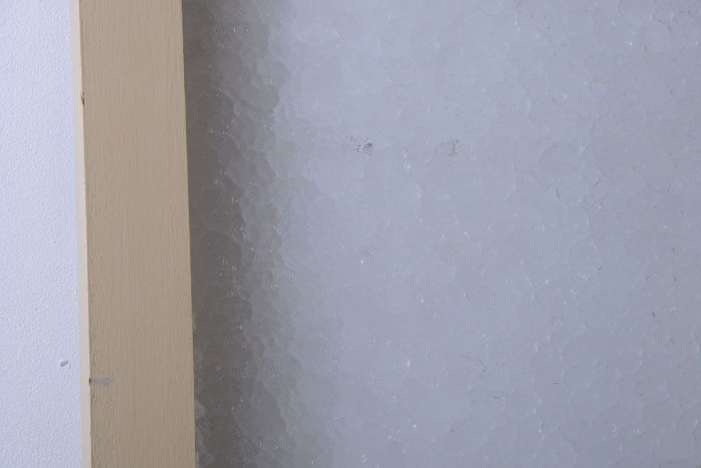 昭和レトロ　背が高く細身のビンテージペイントドア(扉)