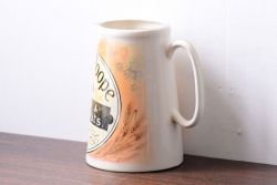 アンティーク雑貨　イギリスビンテージ　古いピッチャー(ジャグ)(2)