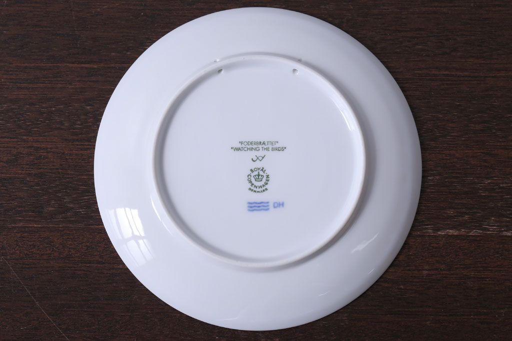 アンティーク雑貨　中古　ROYAL COPENHAGEN(ロイヤルコペンハーゲン)　イヤープレート　2001年