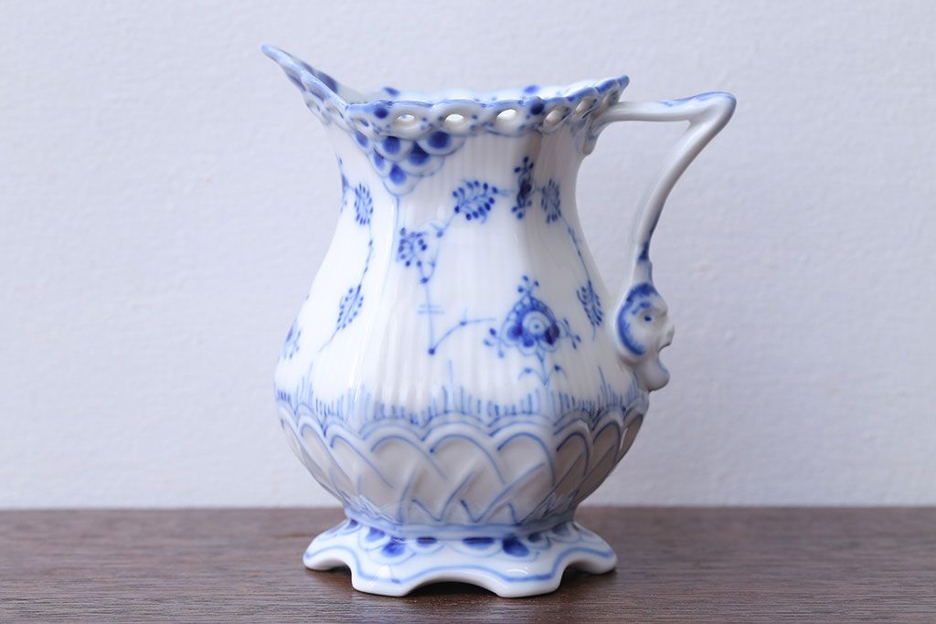 アンティーク雑貨 中古 ROYAL COPENHAGEN(ロイヤルコペンハーゲン) BLUE FLUTED FULL LACE(ブルーフルー