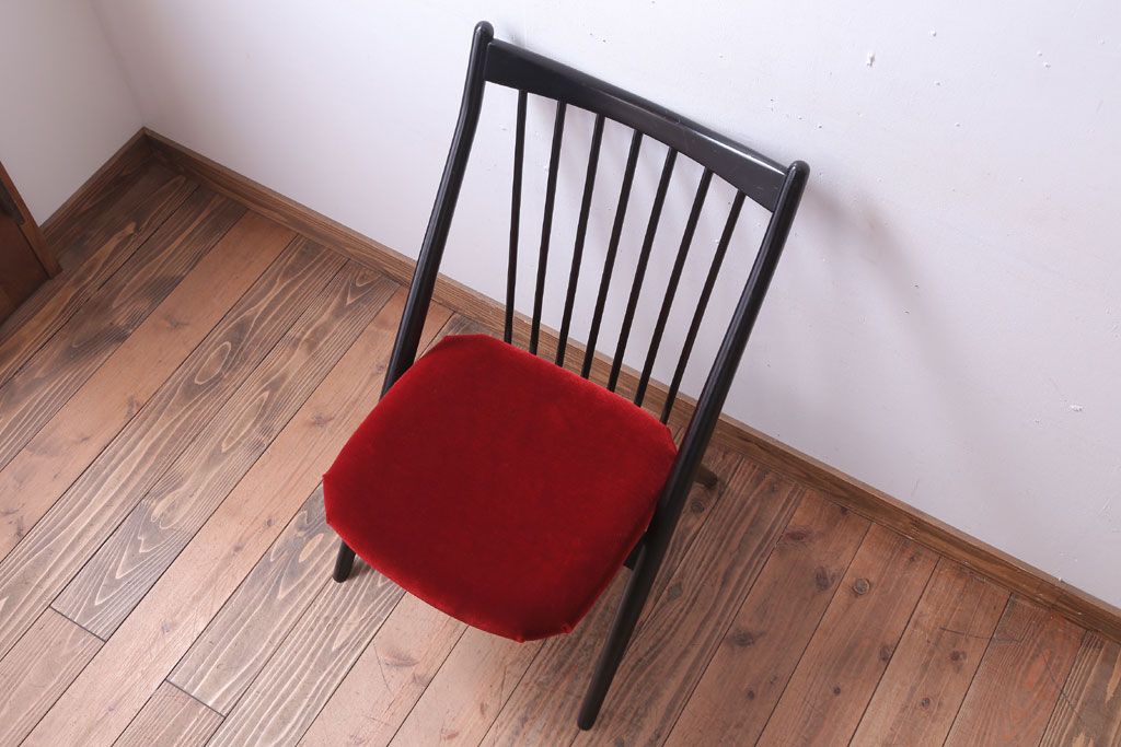 ヴィンテージ家具　飛騨産業　ビンテージキツツキ　ラウンジチェア(3)