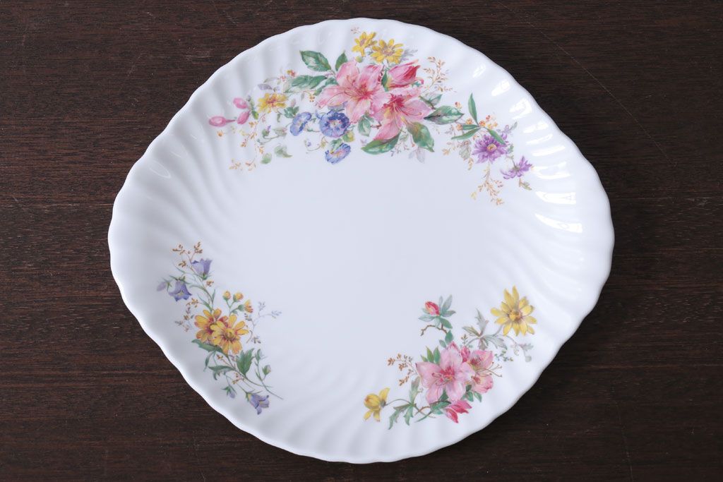 中古 イギリス ROYAL DOULTON(ロイヤルドルトン)　アルカディア　BBプレート(洋食器)