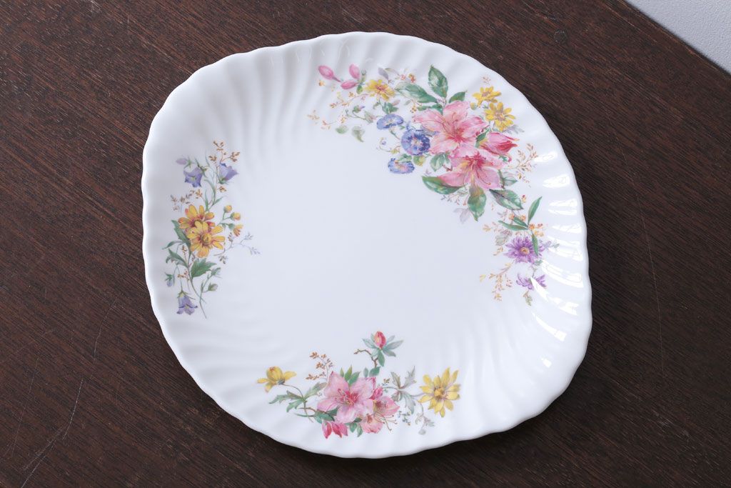 中古 イギリス ROYAL DOULTON(ロイヤルドルトン)　アルカディア　BBプレート(洋食器)