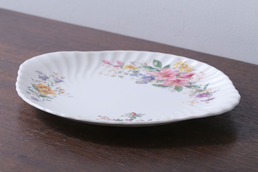 中古 イギリス ROYAL DOULTON(ロイヤルドルトン)　アルカディア　BBプレート(洋食器)