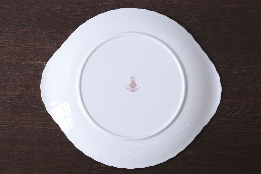 中古 イギリス ROYAL DOULTON(ロイヤルドルトン)　アルカディア　BBプレート(洋食器)