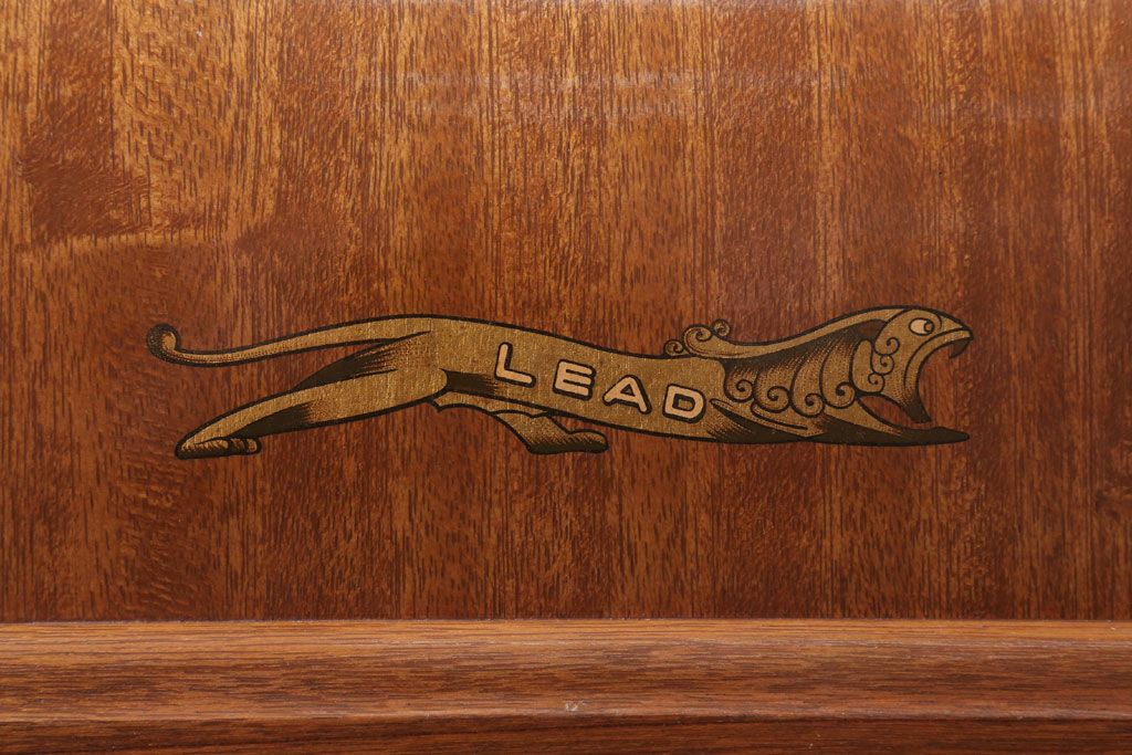 アンティーク雑貨　和製アンティーク　LEAD(リード)　小振りな手回しミシン