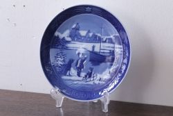 アンティーク雑貨　中古　ROYAL COPENHAGEN(ロイヤルコペンハーゲン)　イヤープレート　1998年