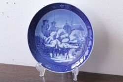 アンティーク雑貨　中古　ROYAL COPENHAGEN(ロイヤルコペンハーゲン)　イヤープレート　1997年