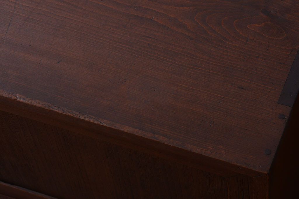 レトロ家具　昭和レトロ　前面桐材!時代箪笥ローボード(テレビボード)