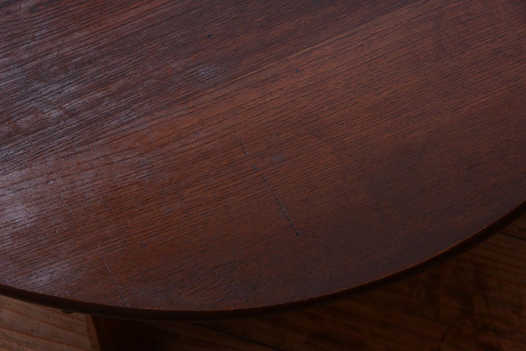 レトロ家具　昭和レトロ　小さな丸ちゃぶ台