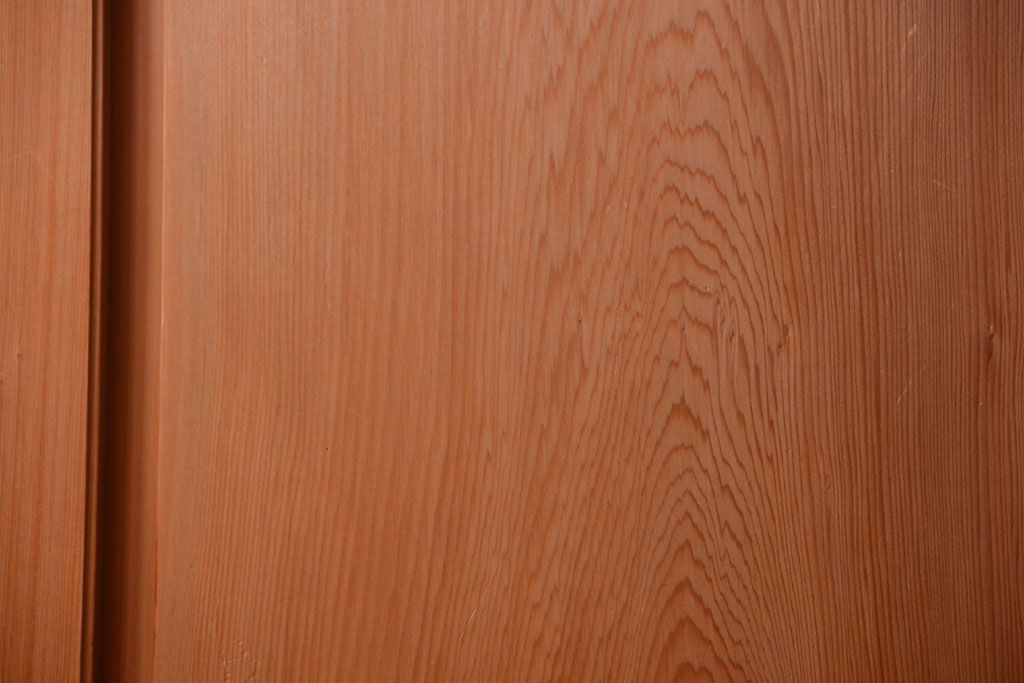中古　高級品!秋田杉の木味板戸3枚セット