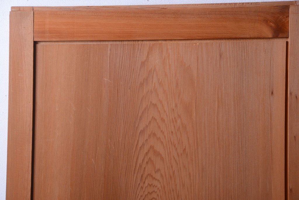 中古　高級品!秋田杉の木味板戸3枚セット