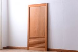 中古　高級品!秋田杉の木味板戸