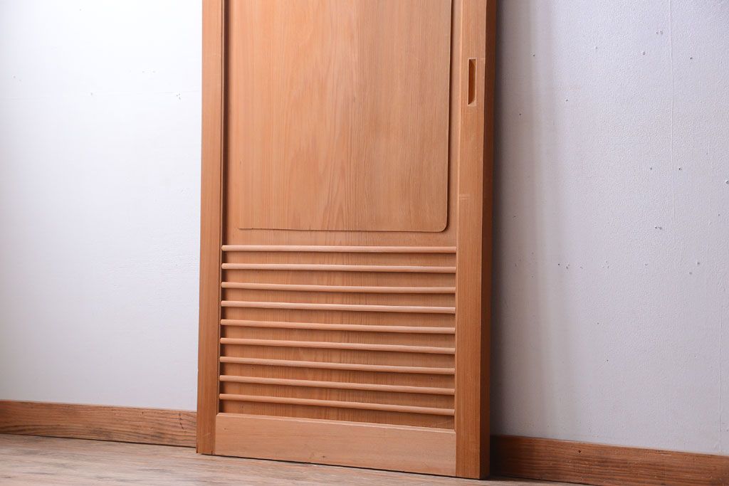 中古　高級品!秋田杉の木味板戸