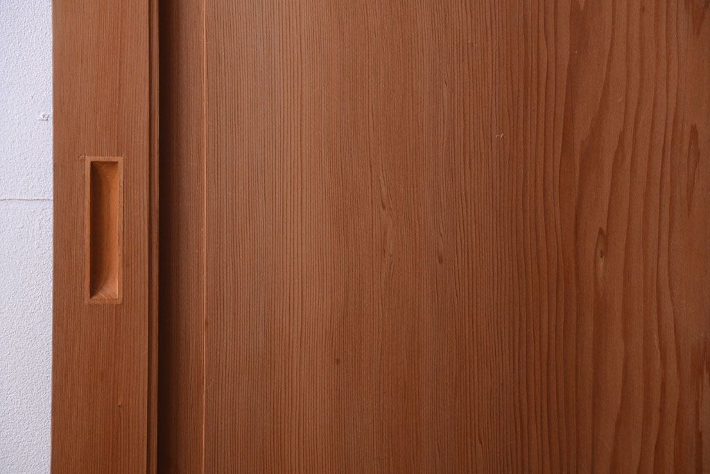 中古　高級品!秋田杉の木味板戸