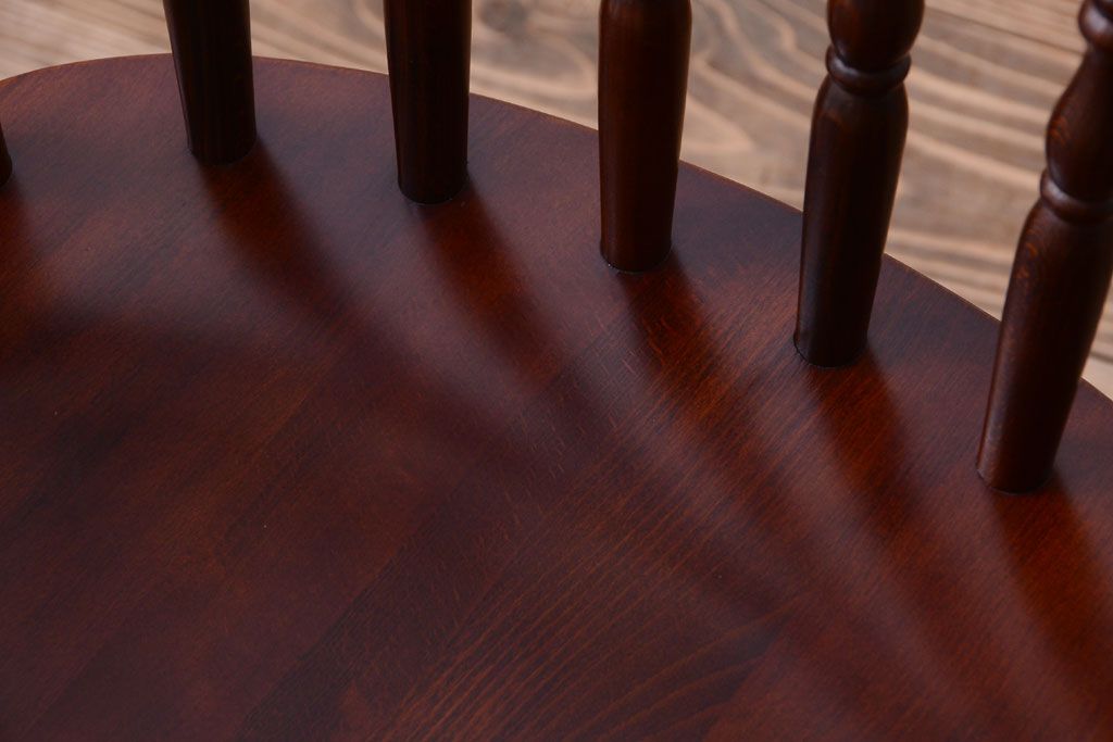 ヴィンテージ家具　柏木工　ビンテージ品　ウィンザーアームチェア(スピンドルバック)(2)