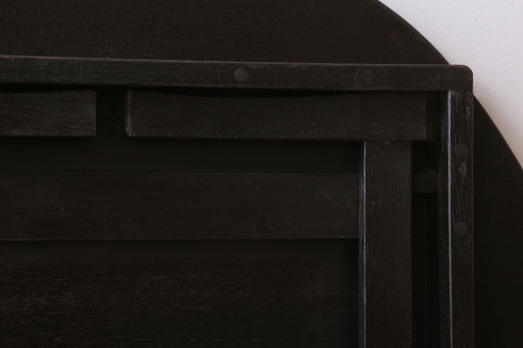 アンティーク家具　和製アンティーク　小さな丸ちゃぶ台(1)
