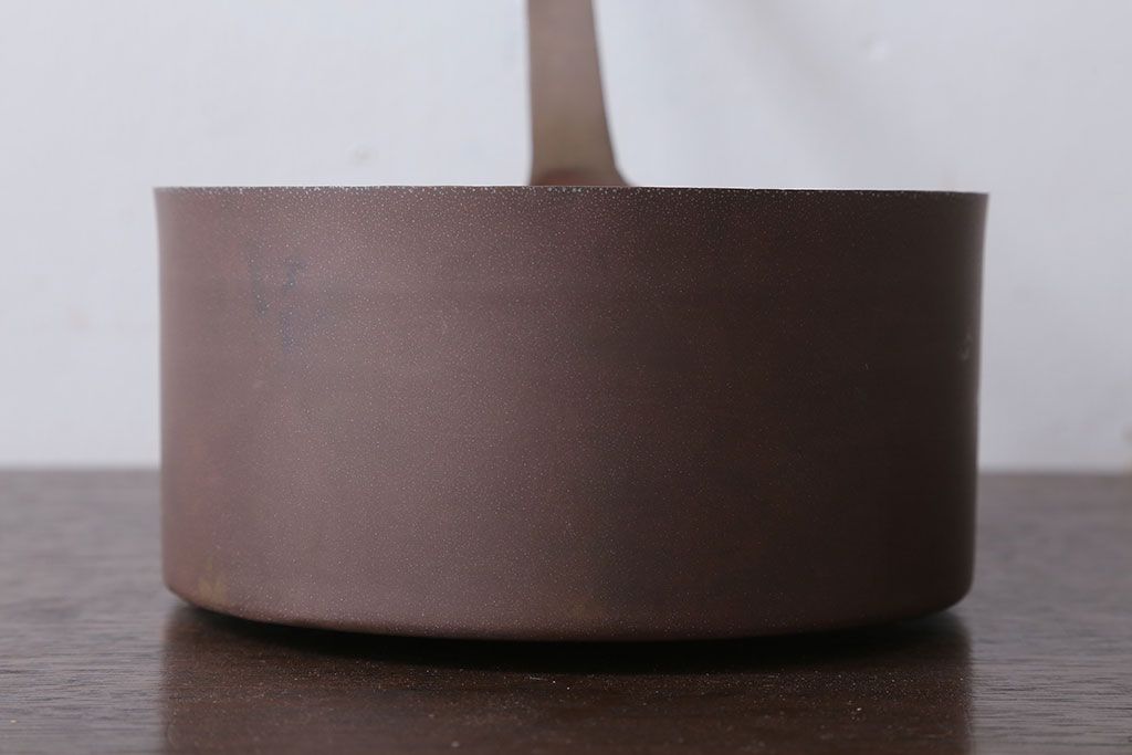 アンティーク雑貨　アンティーク　銅の片手鍋(なべ)6つセット