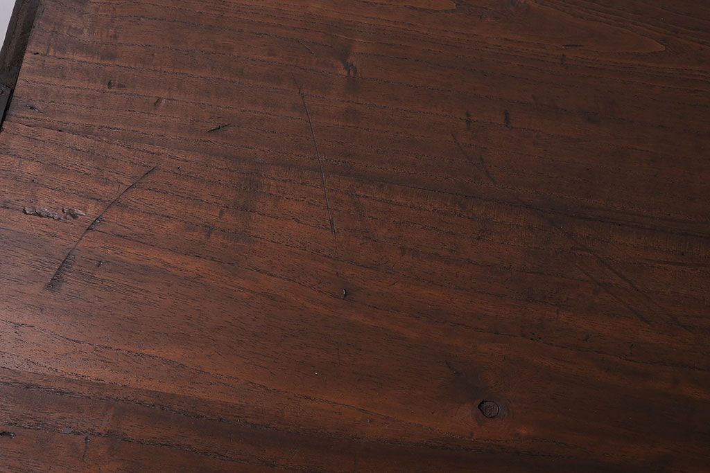 アンティーク家具　和製アンティーク　シンプルな丸金具!時代箪笥ローボード