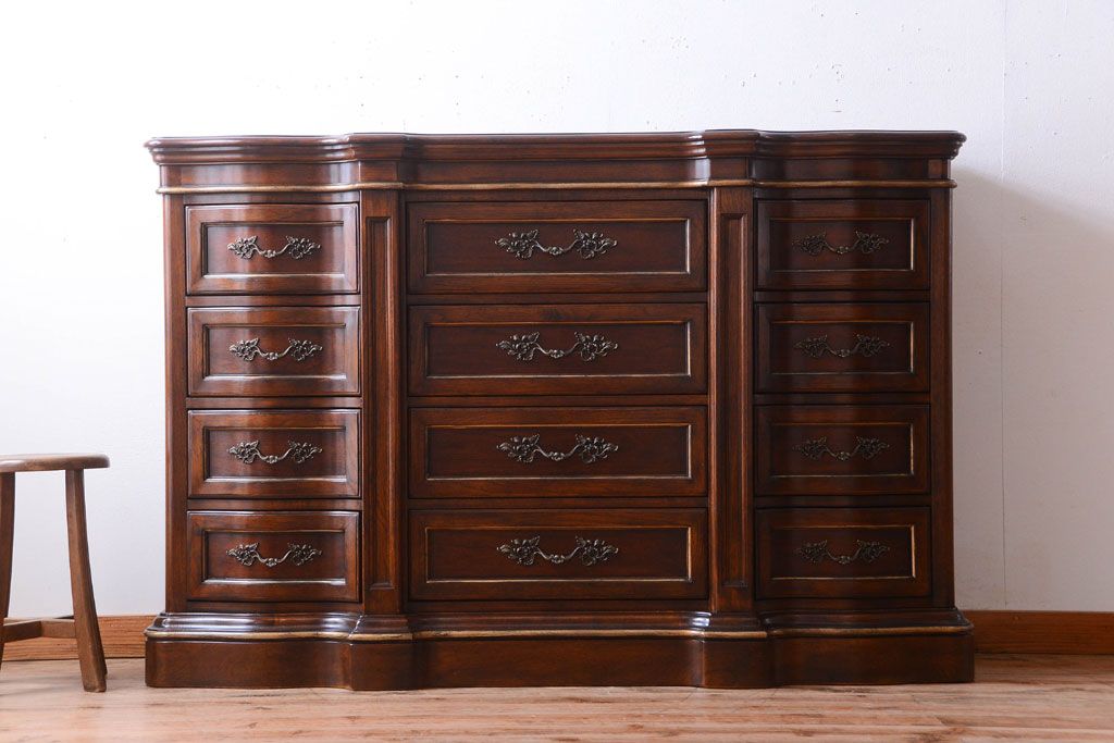 中古　DREXEL HERITAGE (ドレクセルヘリテイジ)USA　ドロワー(ドレッサー・チェスト・コンソール)(定価約100万円)