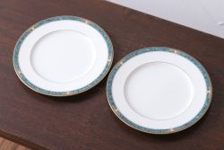 アンティーク雑貨　中古　ノリタケ(Noritake) エセックスコート　プレート2枚(洋食器)