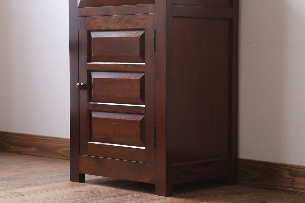 中古　松本民芸家具　C型電話台