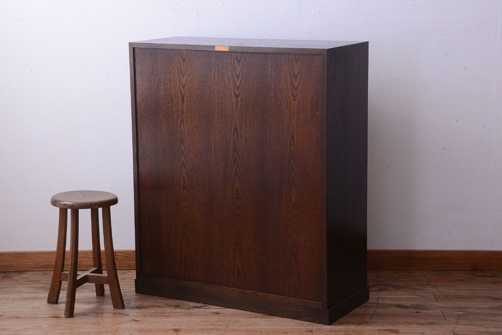 中古　松本民芸家具　M.A 型茶タンス(定価約364000円)