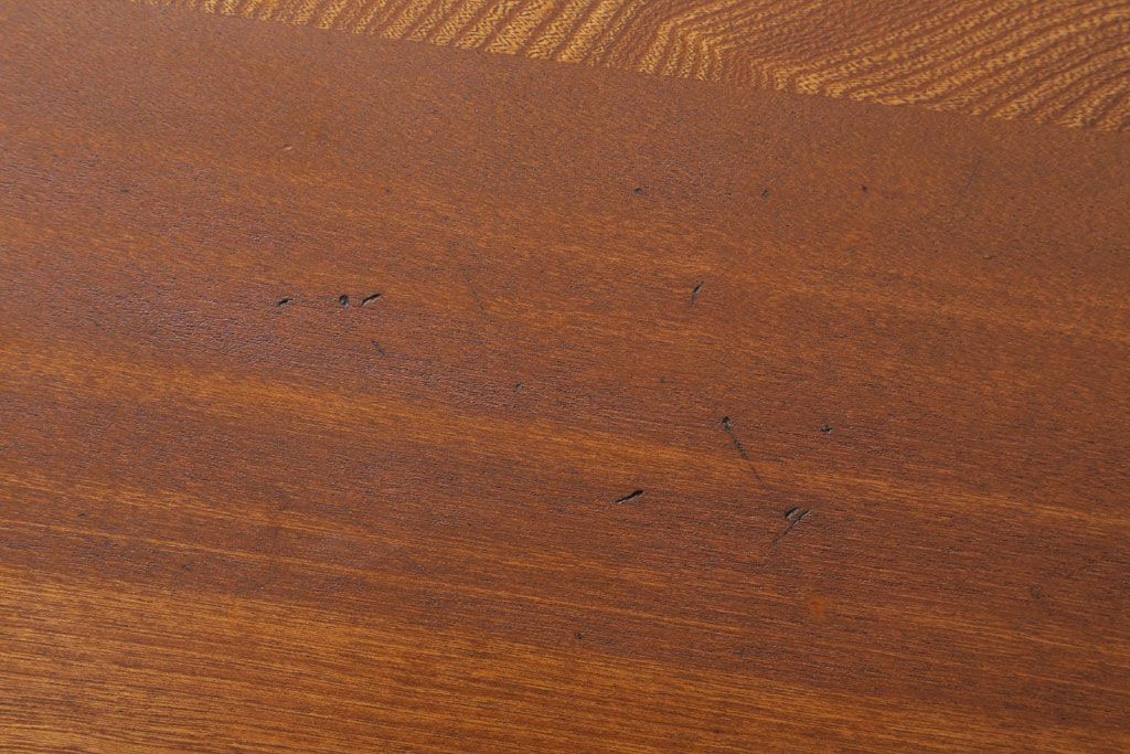 アンティーク家具　アンティーク　古い木のシンプルなちゃぶ台(2)