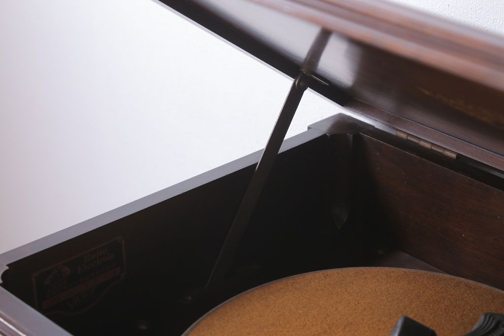 アンティーク雑貨　アンティーク　日本ビクター　Radio electrola　レコードプレーヤー