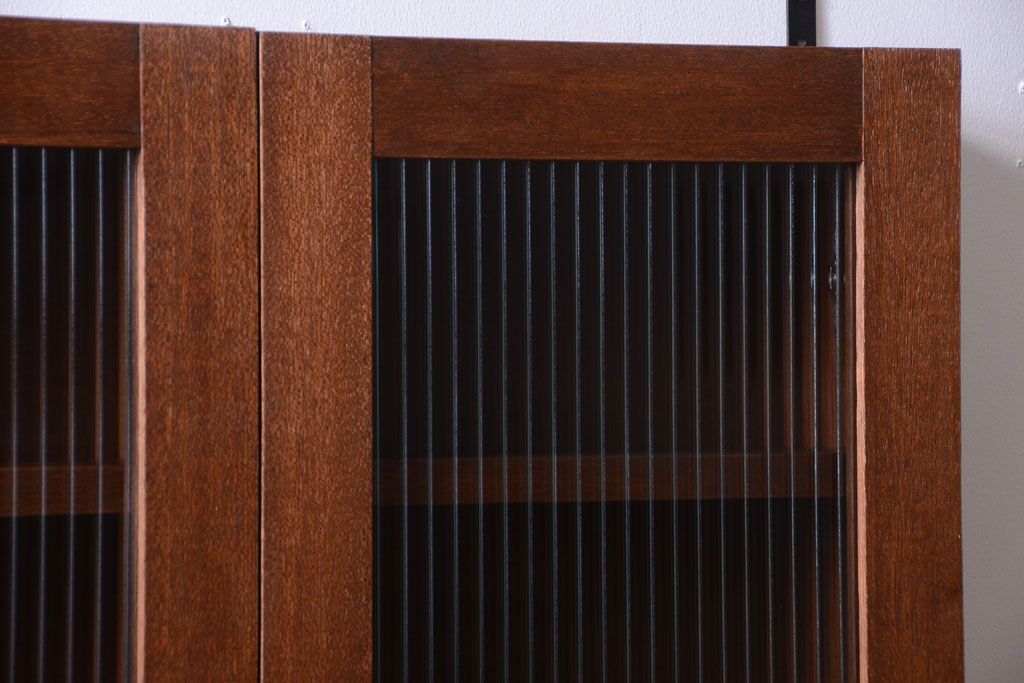 アンティーク家具　アンティーク　壁掛けキャビネット(収納棚)(2)